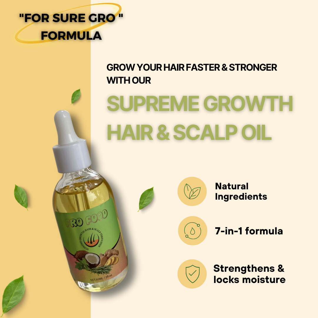 Supreme Growth 7-in-1 Hair & Scalp Oil with Biotin & Vitamin E